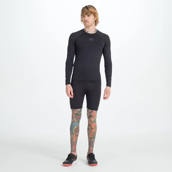 CAMISETA DEPORTIVO MASCULINO UMBRO TÉRMICO LIGERO MANGAS LARGAS