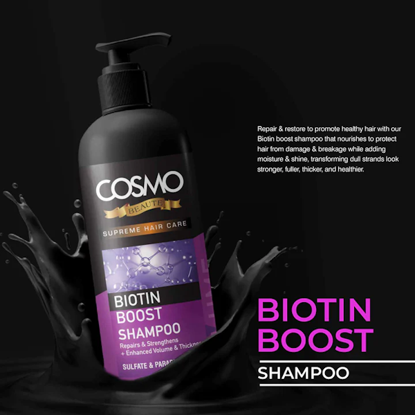 SHAMPOO CAPILAR COSMO BEAUTE BIOTIN BOOTS 1000ML