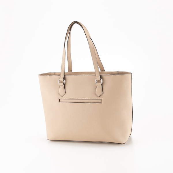 BOLSO DE MANO FEMENINO GUESS MEDFORD TOTE BEIGE