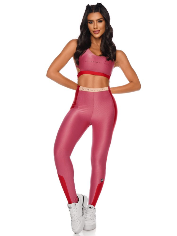 LEGGINGS DEPORTIVO FEMENINO LET´S GYM STRIP