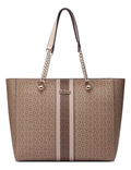 BOLSO FEMENINO GUESS FACTORY TOTE CAFÉ