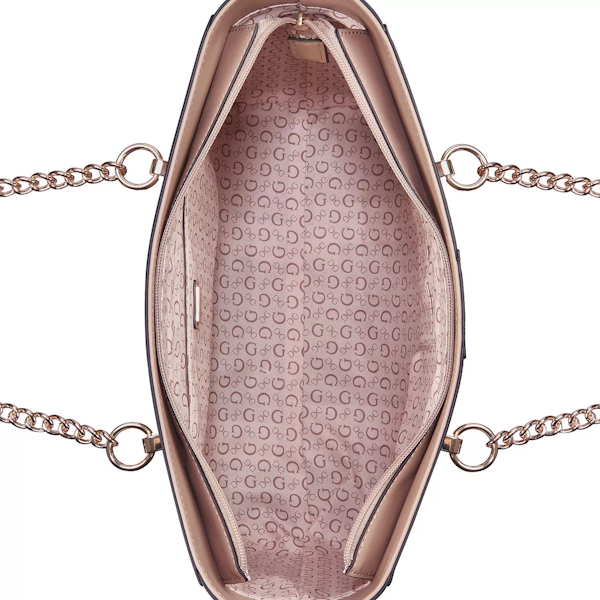 BOLSO FEMENINO GUESS FACTORY TOTE CAFÉ