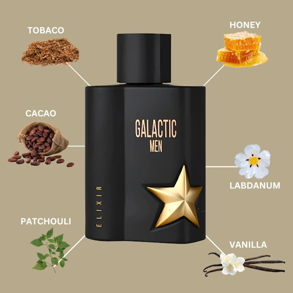 PERFUME MASCULINO MAISON ALHAMBRA GALACTIC MEN ELIXIR EDP 100ML