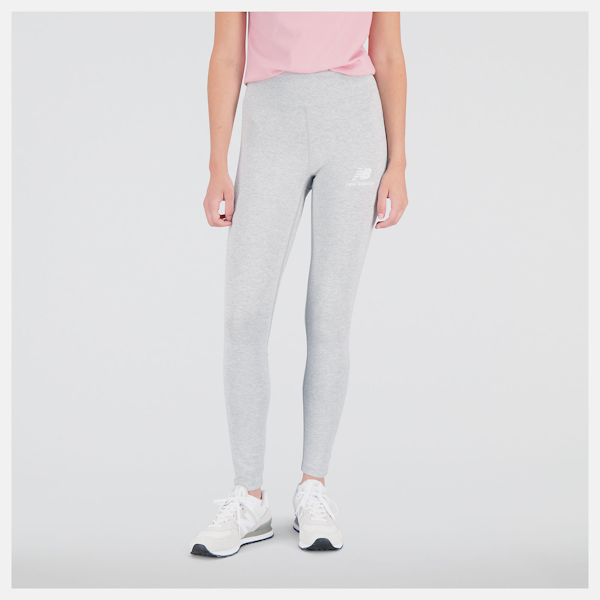 LEGGINGS DEPORTIVO FEMENINO NEW BALANCE ESSENTIALS STACKED LOGO COTTON