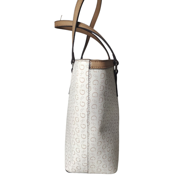 BOLSO FEMENINO GUESS TOTE MULTI BLANCO
