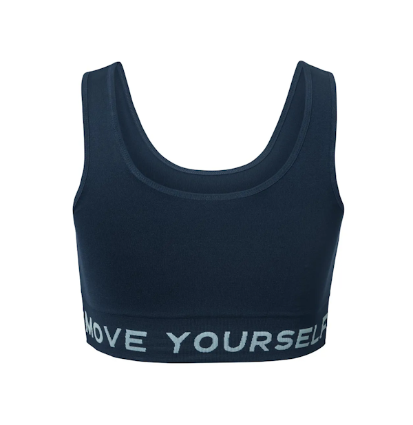 TOP DEPORTIVO FEMENINO TCHIBO BUSTIER SIN COSTURA