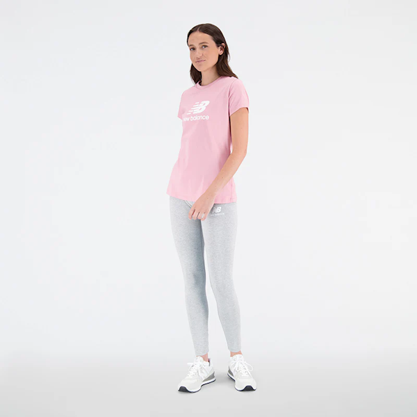 LEGGINGS DEPORTIVO FEMENINO NEW BALANCE ESSENTIALS STACKED LOGO COTTON