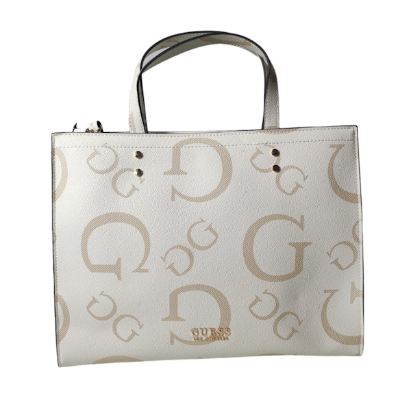 BOLSO FEMENINO GUESS TOTE MULTI BLANCO