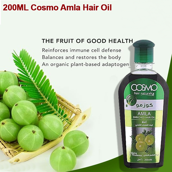 ACEITE CAPILAR COSMO AMLA 200ML