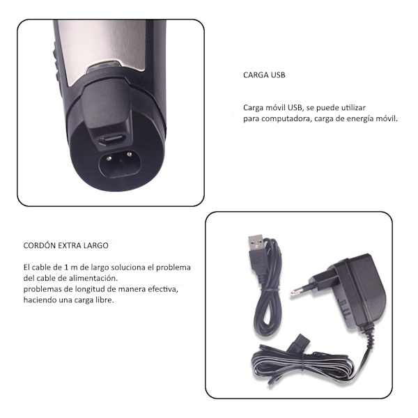 CORTA PELO ELÉCTRICO DSP HAIR CLIPPER PROFESIONAL