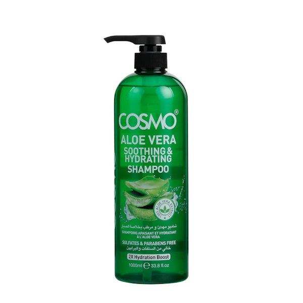 SHAMPOO CAPILAR COSMO ALOE VERA SOOTHING &amp; HYDRATING 1000ML