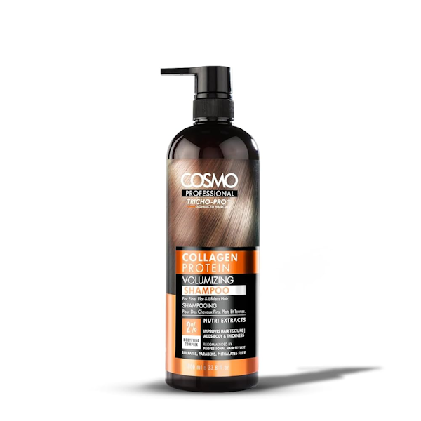 SHAMPOO CAPILAR COSMO PROFESIONAL COLLAGEN PROTEIN VOLUMIZING 1000ML
