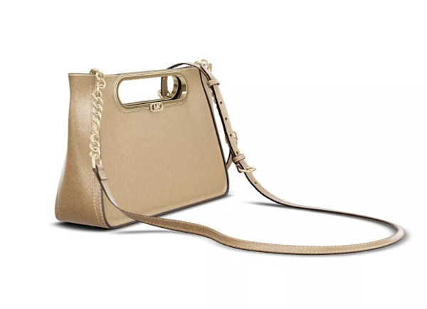 BOLSO BANDOLERA FEMENINO MICHAEL KORS CHELSEA CONVERTIBLE METALIZADO