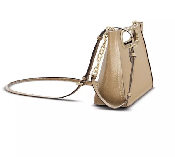 BOLSO BANDOLERA FEMENINO MICHAEL KORS CHELSEA CONVERTIBLE METALIZADO