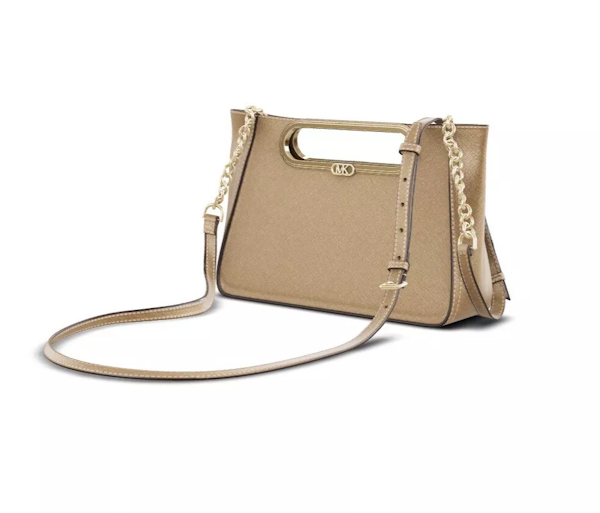 BOLSO BANDOLERA FEMENINO MICHAEL KORS CHELSEA CONVERTIBLE METALIZADO
