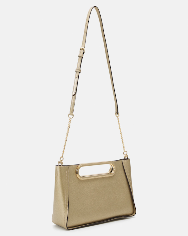 BOLSO BANDOLERA FEMENINO MICHAEL KORS CHELSEA CONVERTIBLE METALIZADO