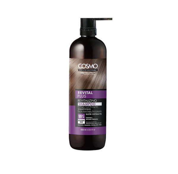 SHAMPOO CAPILAR COSMO PROFESIONAL REVITAL PLUS REVITALIZANTE 1000ML