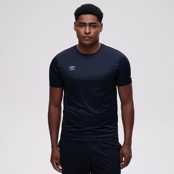 CAMISETA DEPORTIVO MASCULINO UMBRO BASIC UV MANGAS CORTAS