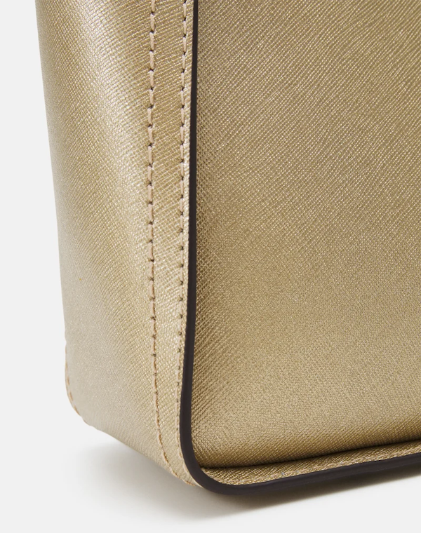 BOLSO BANDOLERA FEMENINO MICHAEL KORS CHELSEA CONVERTIBLE METALIZADO
