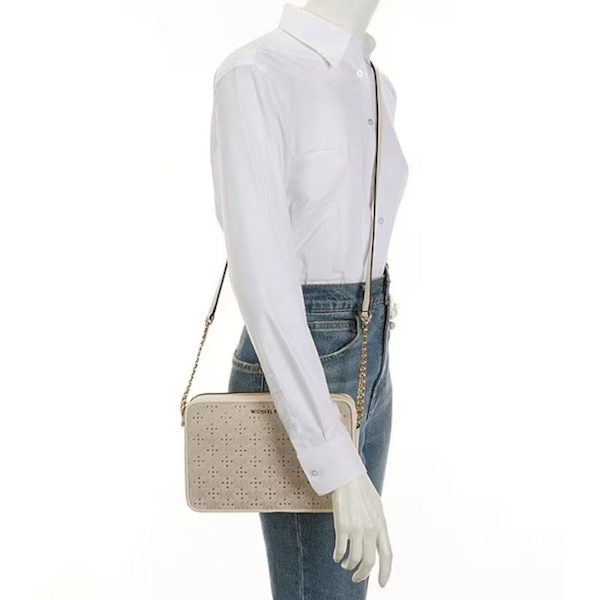 BOLSO BANDOLERA FEMENINO MICHAEL KORS JET SET EW NATURAL