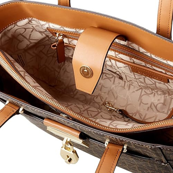 BOLSO FEMENINO CALVIN KLEIN CAMILLE SIGNATURE