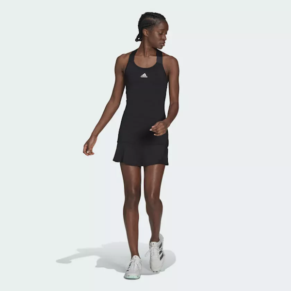 VESTIDO DEPORTIVO FEMENINO ADIDAS Y DE TENIS SIN MANGAS 2PZS
