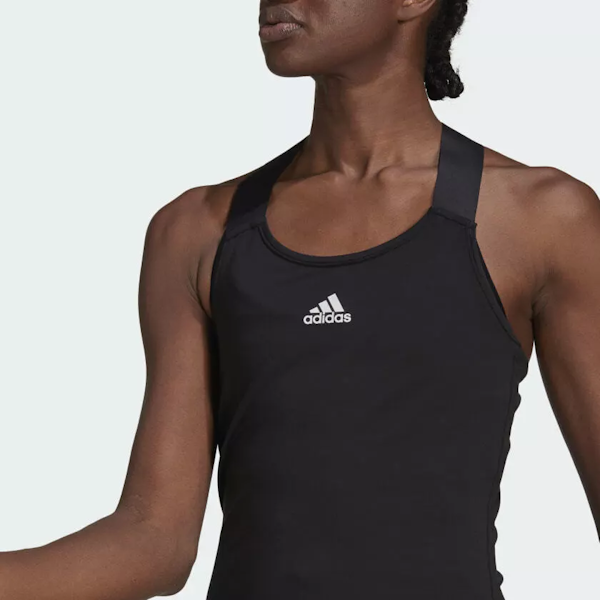 VESTIDO DEPORTIVO FEMENINO ADIDAS Y DE TENIS SIN MANGAS 2PZS