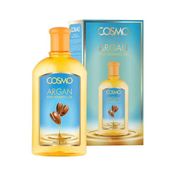 ACEITE CAPILAR COSMO ARGAN HAIR REPAIRING 325ML