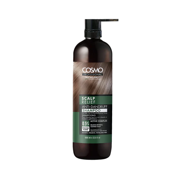SHAMPOO CAPILAR COSMO PROFESIONAL SCALP RELIEF ANTI-DANDRUFF 1000ML