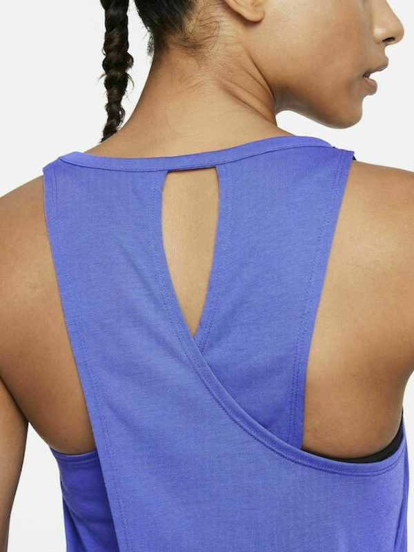 CAMISETA DEPORTIVO NIKE W YOGA DRI-FIT TANK SIN MANGAS