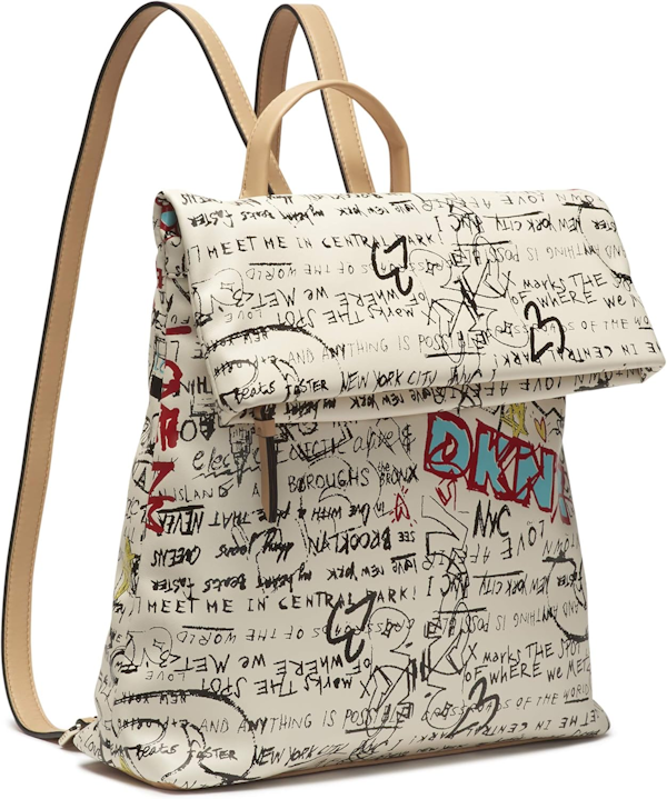 MOCHILA MEDIANO FEMENINO DKNY TILLY ICONIC GRAFFITI