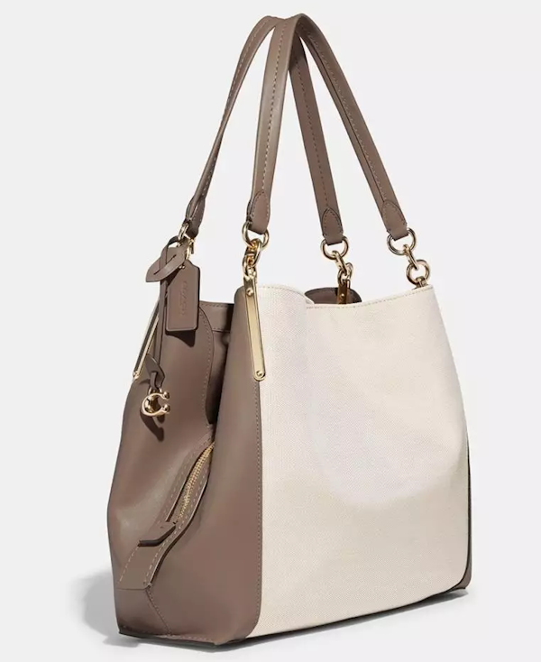 BOLSO GRANDE FEMENINO COACH DALTON 31 CON INSIGNIA