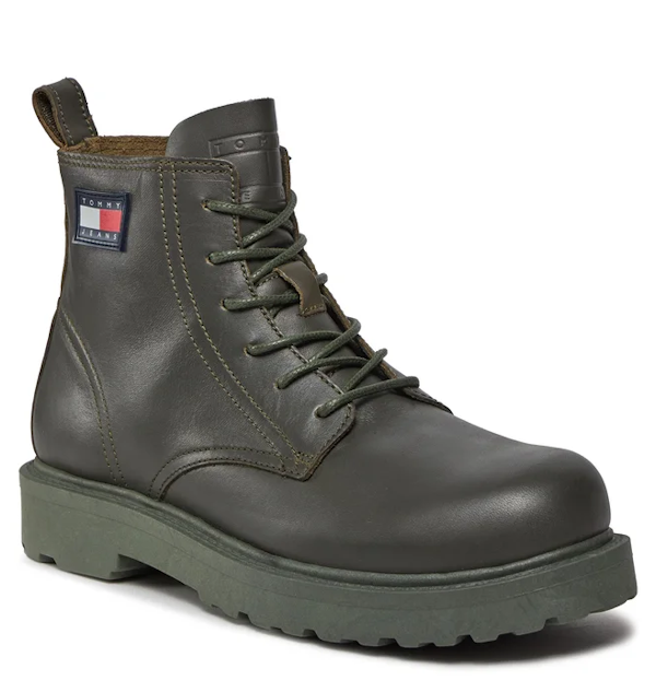 CALZADO CASUAL MASCULINO TOMMY JEANS TJM RUBERIZED LACE UP BOOT
