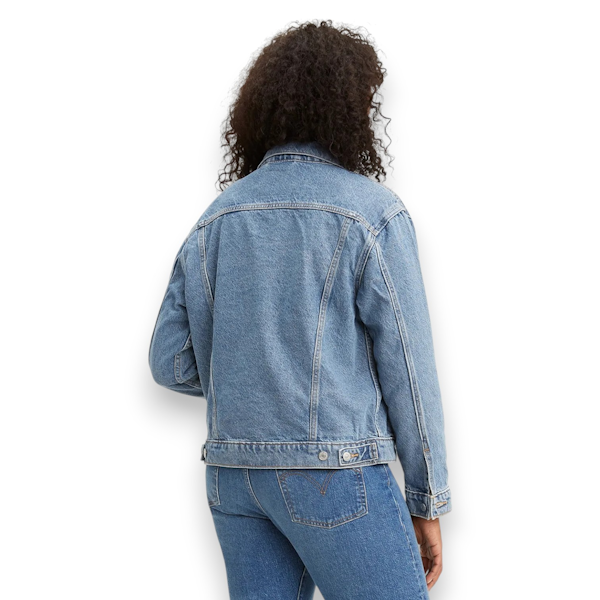 CHAQUETA CASUAL FEMENINO LEVI’S EX-BOYFRIEND TRUCKER AZUL