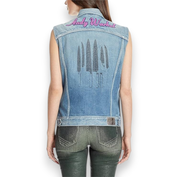CHALECO CASUAL FEMENINO PEPE JEANS X ANDY WARHOL SUPERSTAR