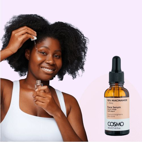 SÉRUM FACIAL COSMO 10% NIACINAMIDE + ZINC 30ML
