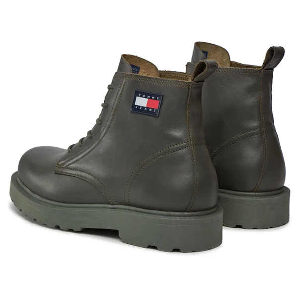 CALZADO CASUAL MASCULINO TOMMY JEANS TJM RUBERIZED LACE UP BOOT
