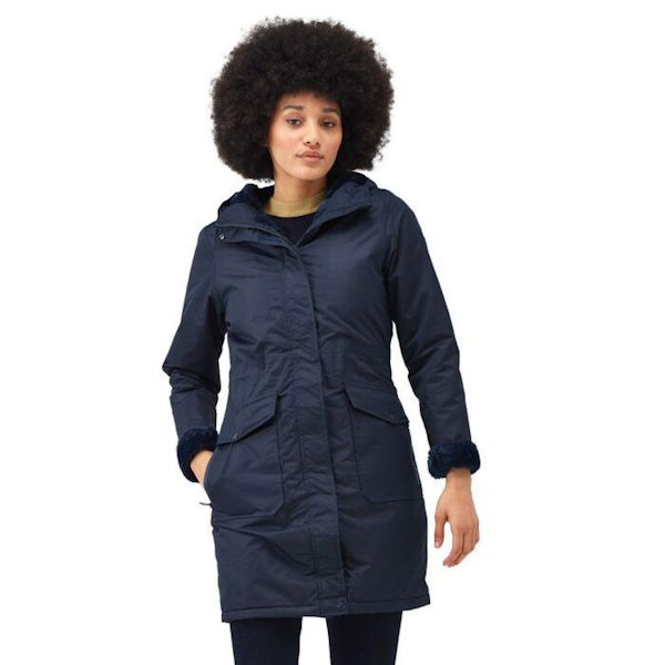 CHAQUETA IMPERMEABLE FEMENINO REGATTA ROMINE PARKA NAVY