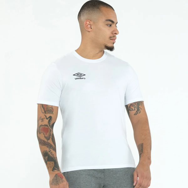 CAMISETA CASUAL MASCULINO UMBRO ESSENTIAL MANGAS CORTAS
