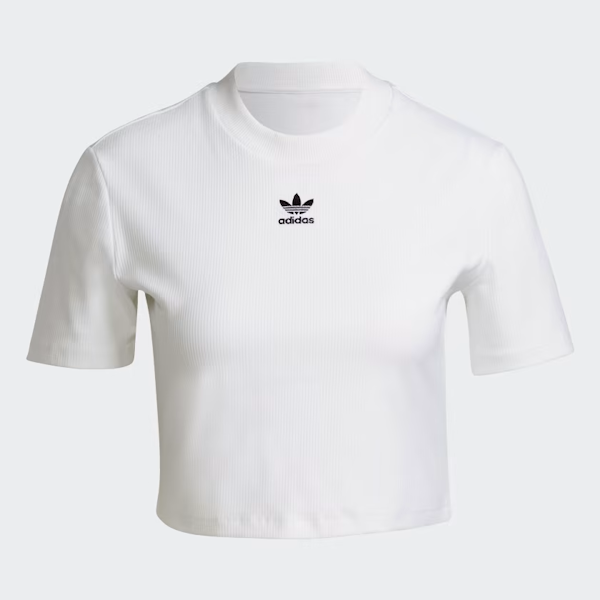 CAMISETA DEPORTIVO FEMENINO ADIDAS ADICOLOR ESSENTIALS CANALÉ MANGAS CORTAS