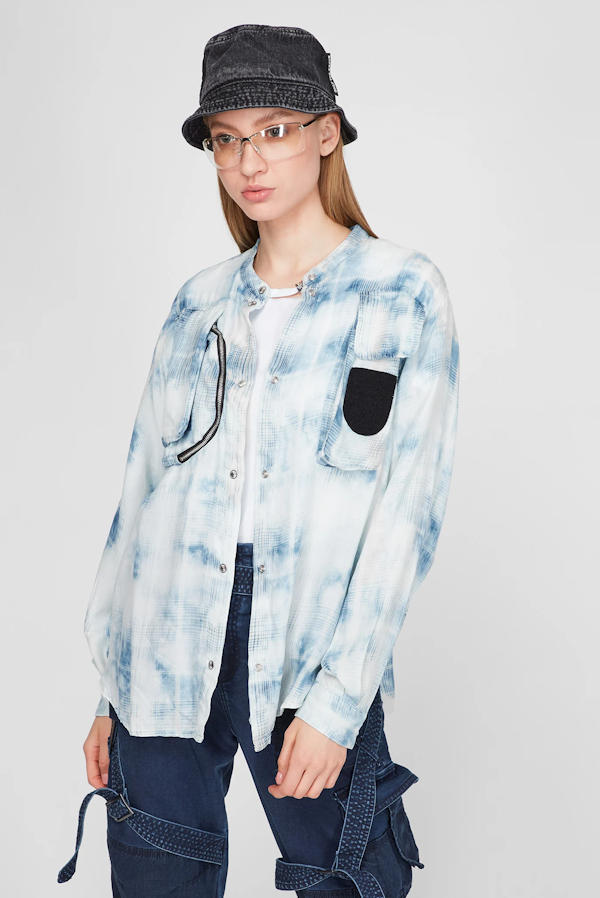 CAMISA FEMENINO DIESEL C-OVER MANGAS LARGAS