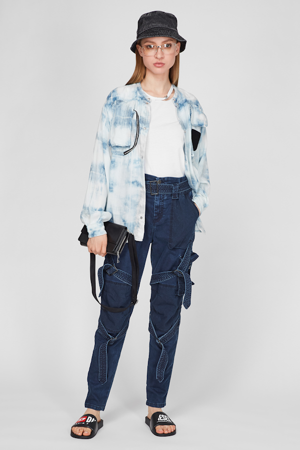 CAMISA FEMENINO DIESEL C-OVER MANGAS LARGAS