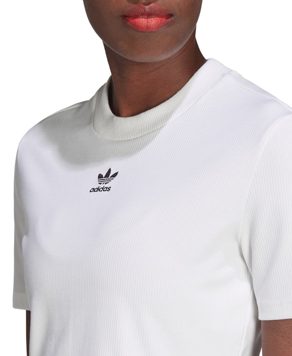 CAMISETA DEPORTIVO FEMENINO ADIDAS ADICOLOR ESSENTIALS CANALÉ MANGAS CORTAS