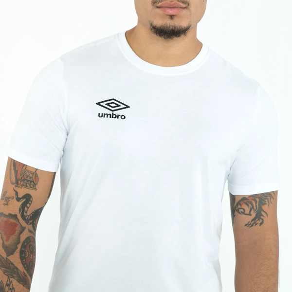 CAMISETA CASUAL MASCULINO UMBRO ESSENTIAL MANGAS CORTAS