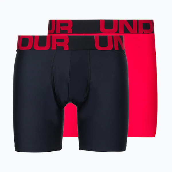 BÓXER MASCULINO UNDER ARMOUR TECH 6IN SET DE 2 PIEZAS