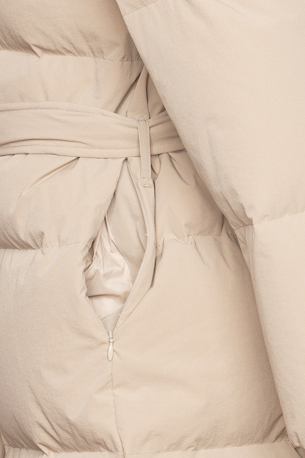 CHAQUETA LARGA DE PLUMÓN FEMENINO BELSTAFF WREN BEIGE
