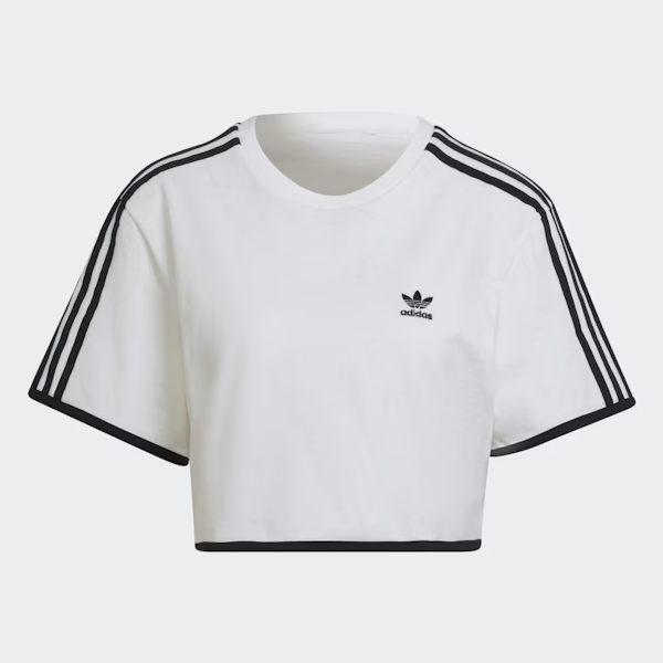 CAMISETA DEPORTIVO FEMENINO ADIDAS CROPPED TEE MANGAS CORTAS