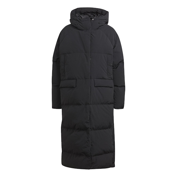 CHAQUETA LARGA DE PLUMÓN FEMENINO ADIDAS BIG BAFFLE BLACK