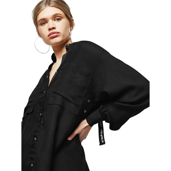 VESTIDO CAMISERO FEMENINO DIESEL D-SUPER-D ROBE MANGAS LARGAS