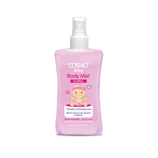 BRUMA CORPORAL INFANTIL COSMO BABY FLORAL 100ML